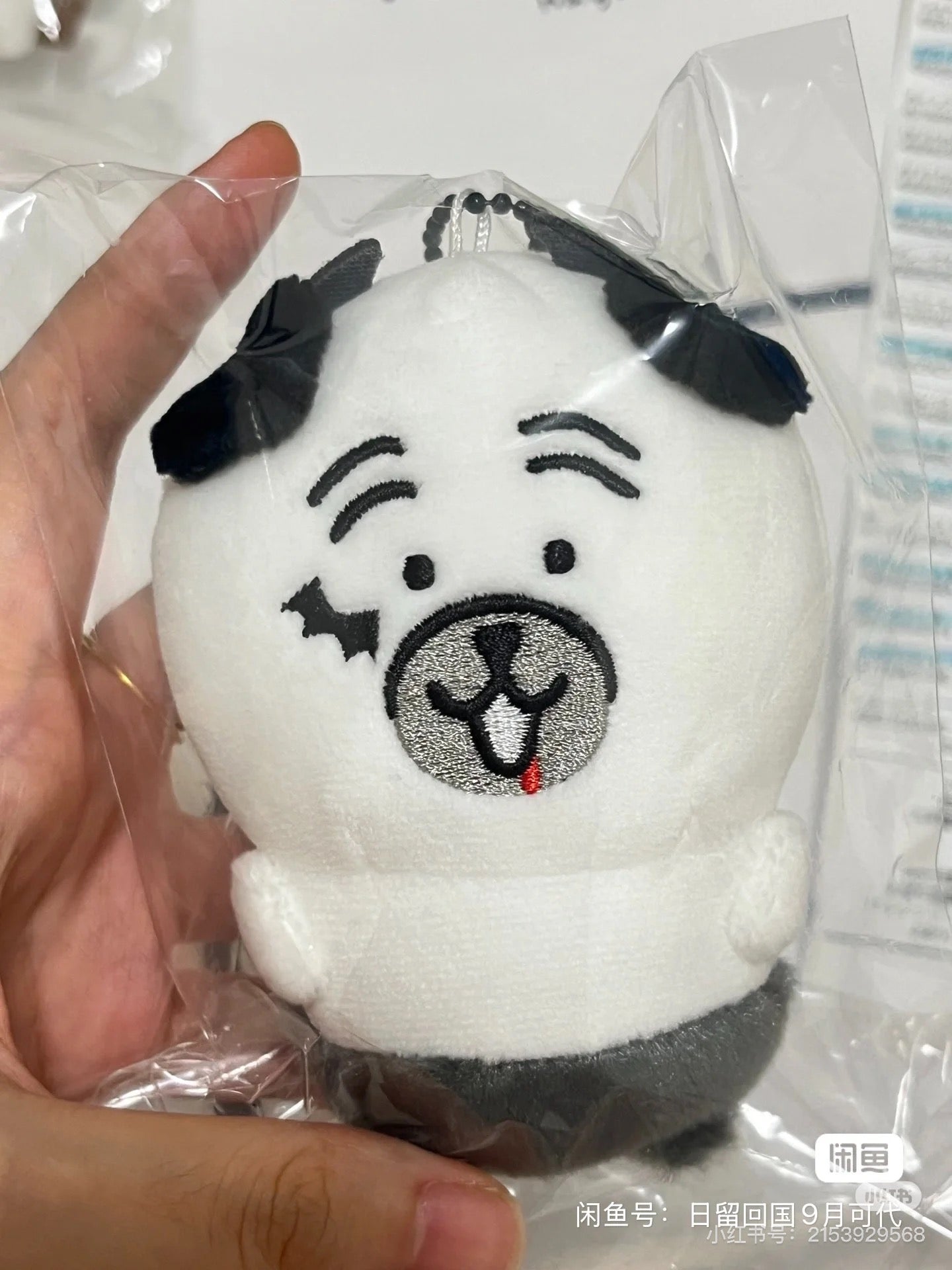 Nagano嘲讽熊|Characters Devil Pagmascot万圣节小恶魔老头狗毛绒挂件/包挂|约H120 x W75 x D50mm