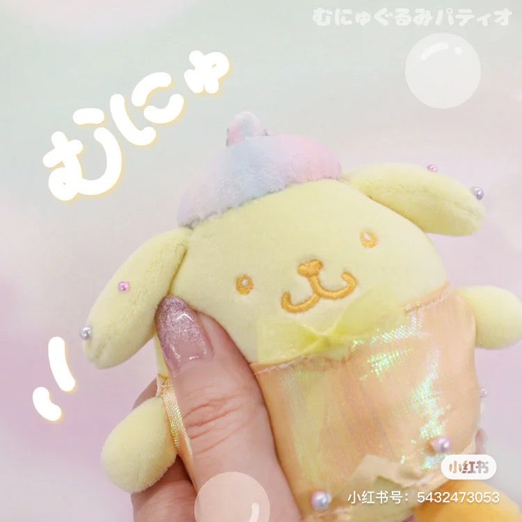 Sanrio三丽鸥|展会限定Pum Pum purin布丁狗梦幻泡沫系列挂件/包挂|高约15cm