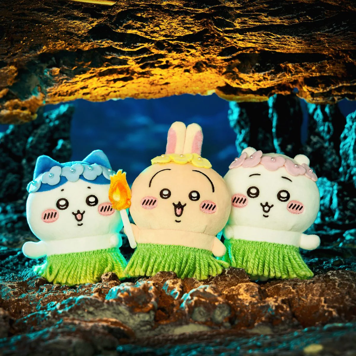 chiikawa|Movie Mascot Holder /Plush Keychain|H110 x W90 x D50 mm approx.