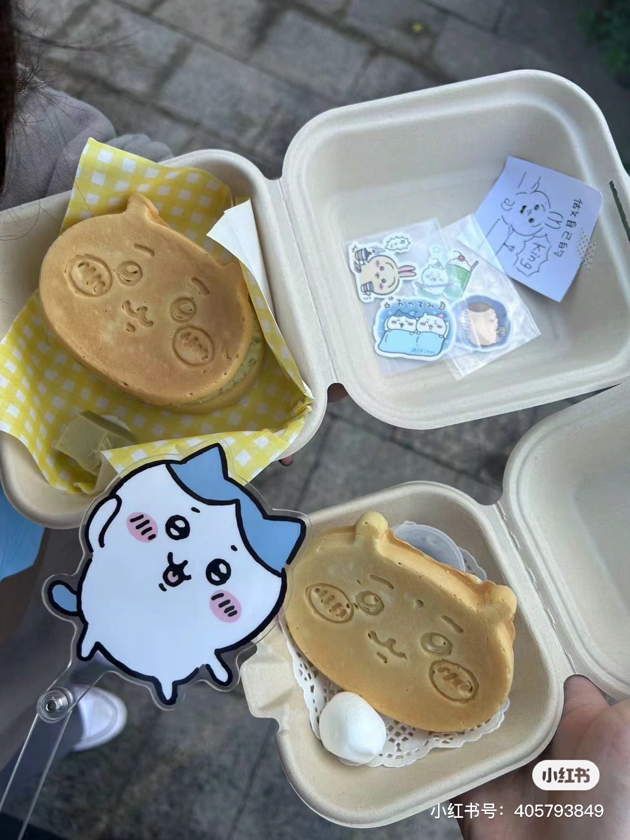 Chiikawa 吉伊卡哇|可爱角色自拍棒|約H115×W77×D7mm