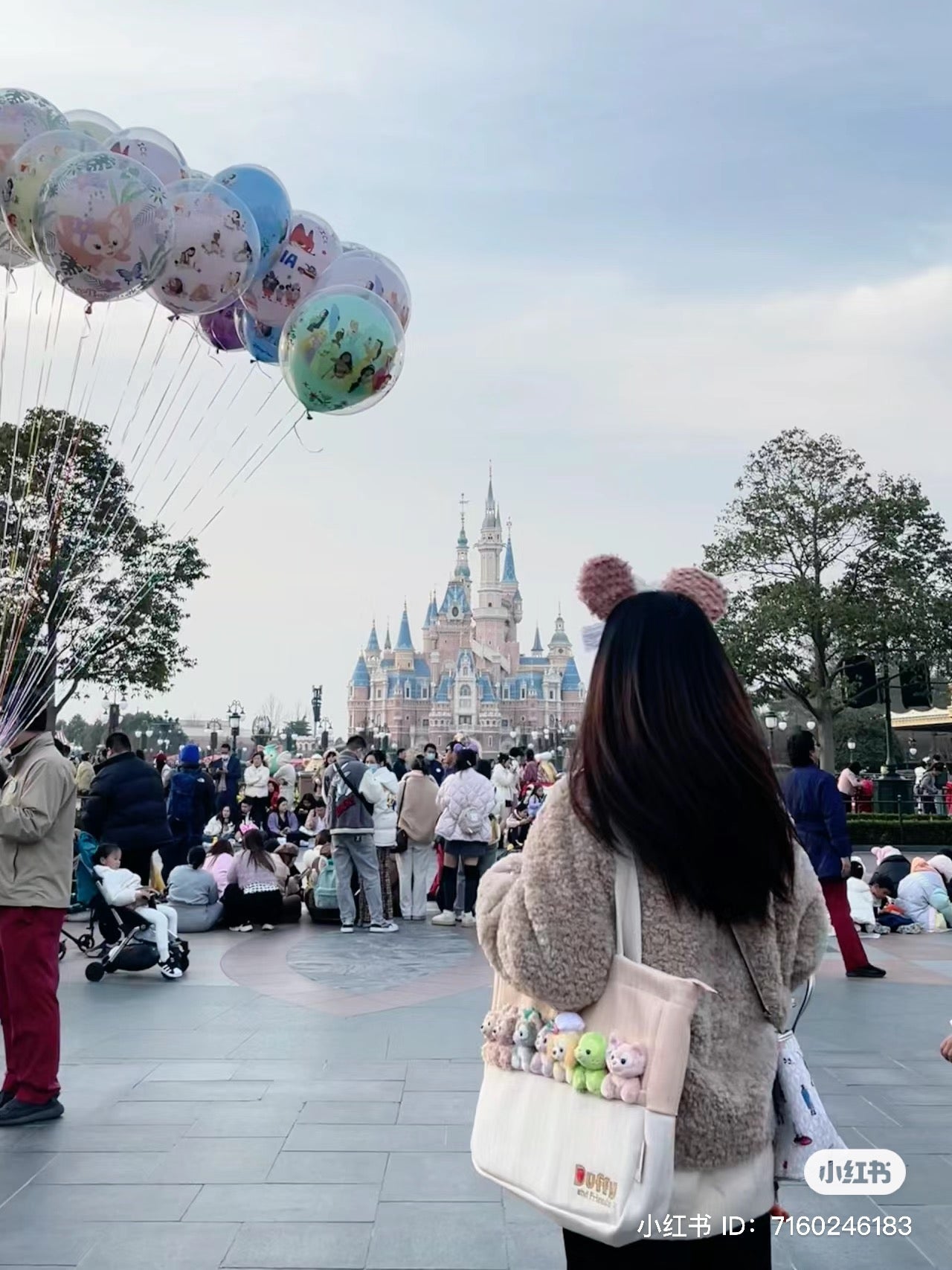 Disney SH|七宝大容量托特包/单肩包/一次7个宝宝