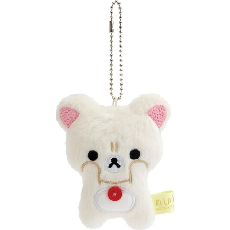 Rilakkuma|Stay with Me Walking & Turning Around Mascot Holder /Plush Keychain|120×85×35mm approx.