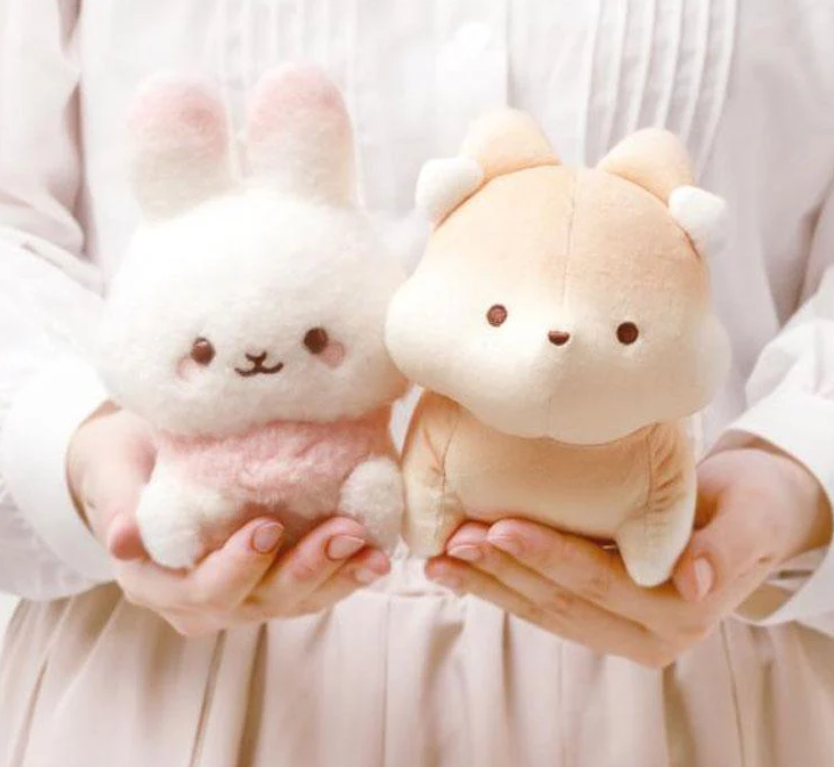 SANX|Sugarcocomuu棉花糖兔蛋糕玩偶/公仔|约高 130 x 宽 110 x 深 205 毫米