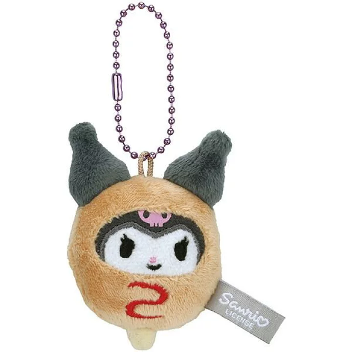 Sanrio|Pretend food Mascot Holder /Plush Keychain|72 x 35 x 105 mm approx.