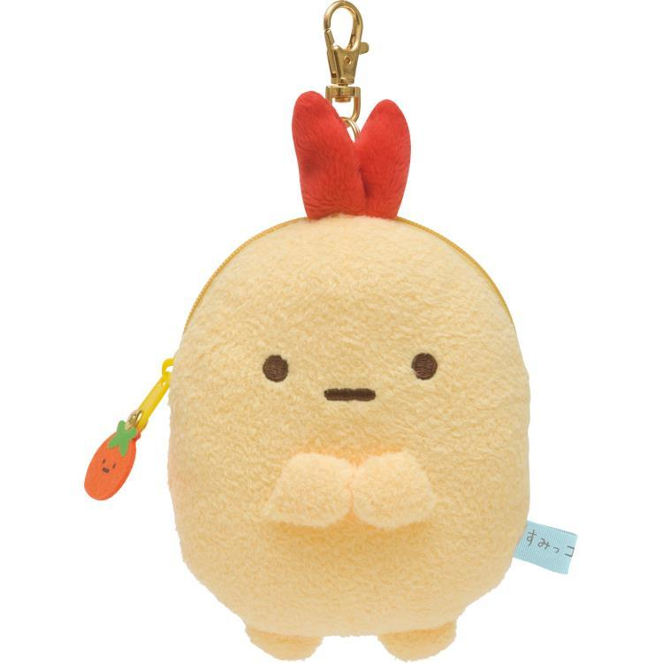 Sumikko gurashi|Plush Pass Case with Reel|145×115×45mm approx.