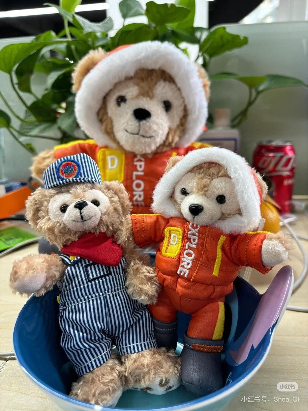 Disney SH|Duffy达菲工程师挂件/包挂