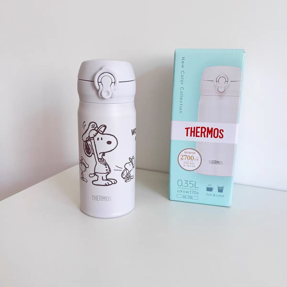 Snoopy|史努比东京站膳魔师保温杯|约500ml/350ml