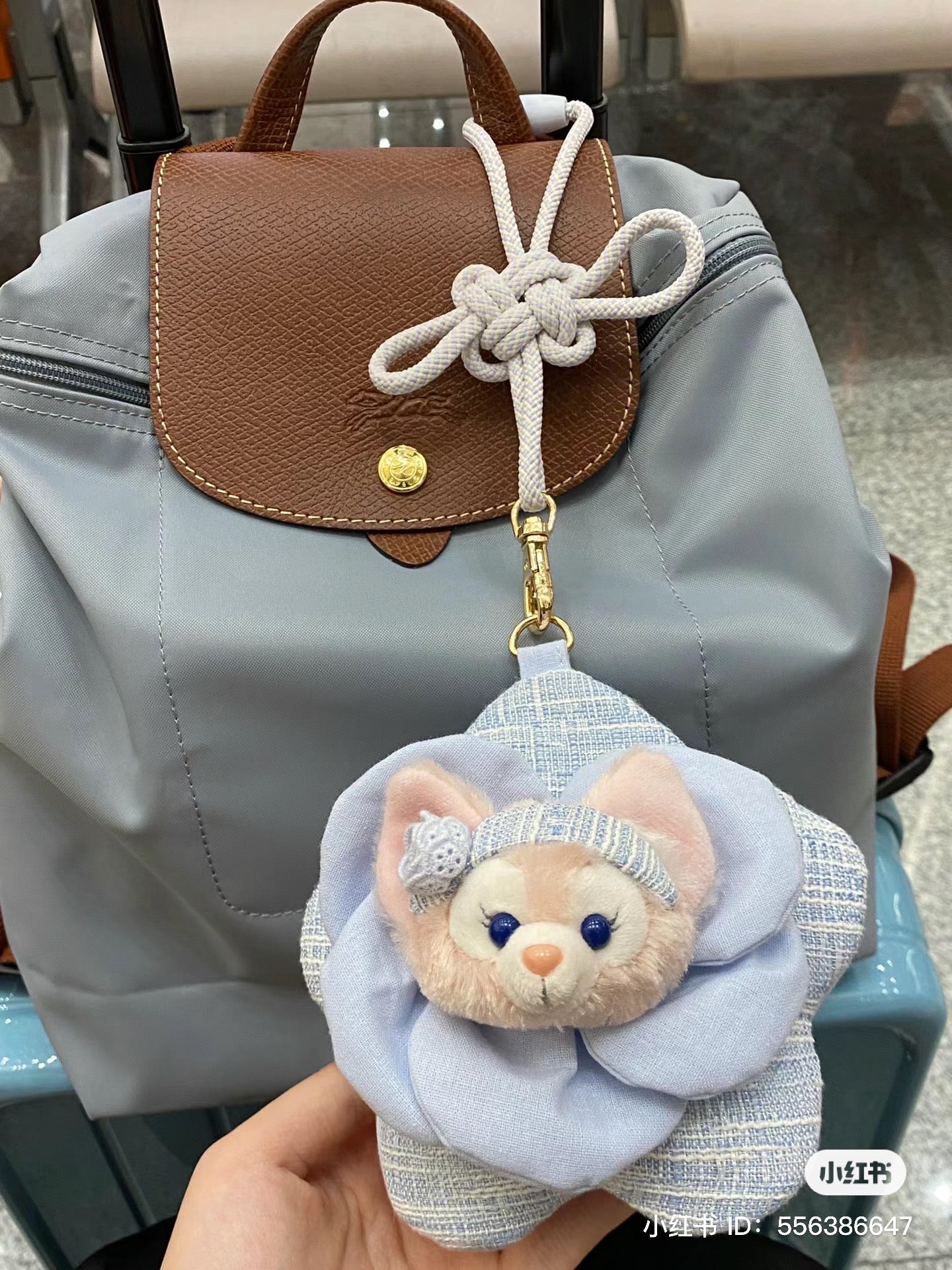 Disney SH|春日达菲和朋友们系列小香风贝儿花朵卡包/零钱包/耐装/可挂脖/改造包挂/斜挎包等