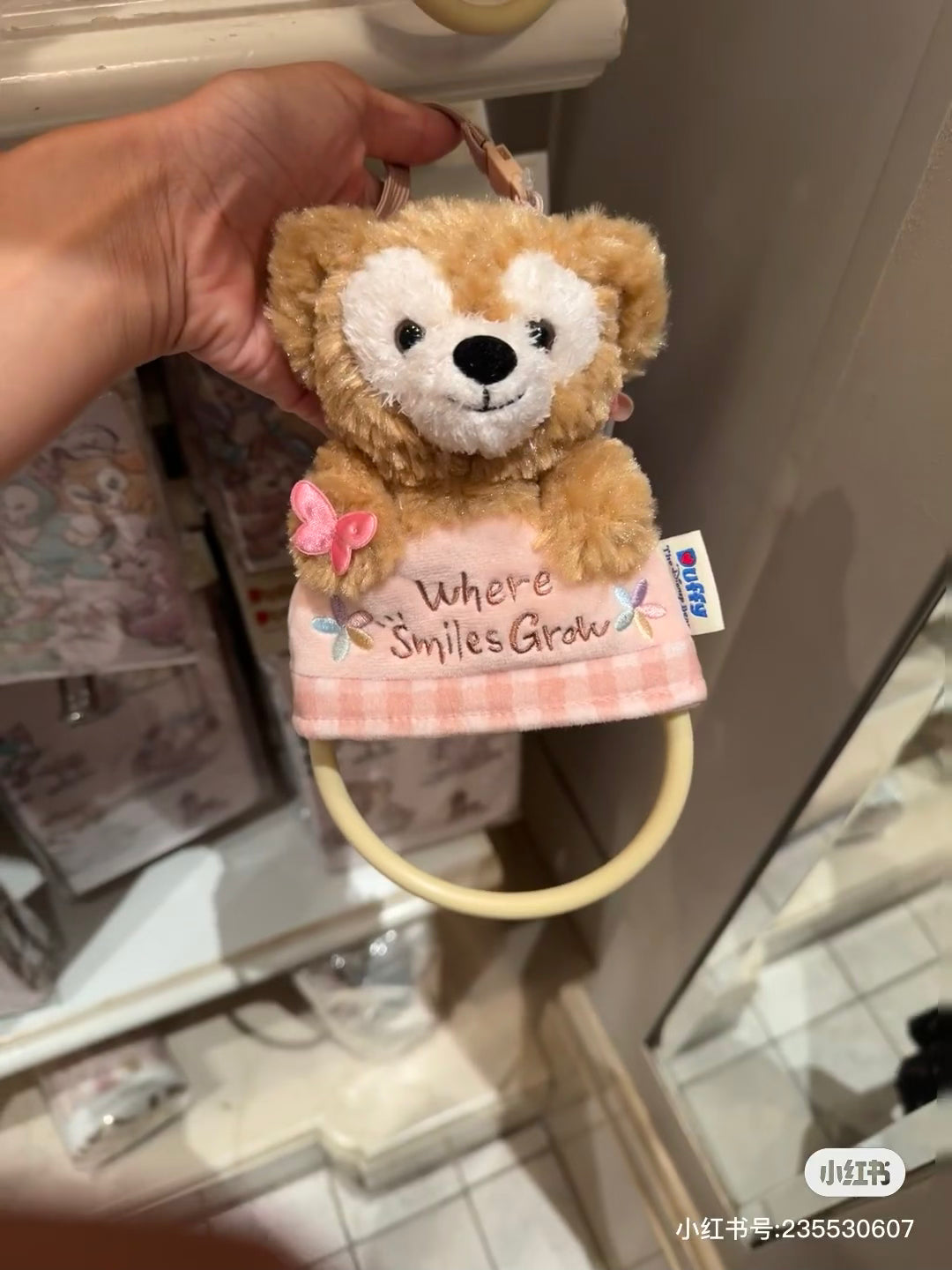 Disney|东迪2024夏日剧场系列DUFFY达菲可爱毛巾挂