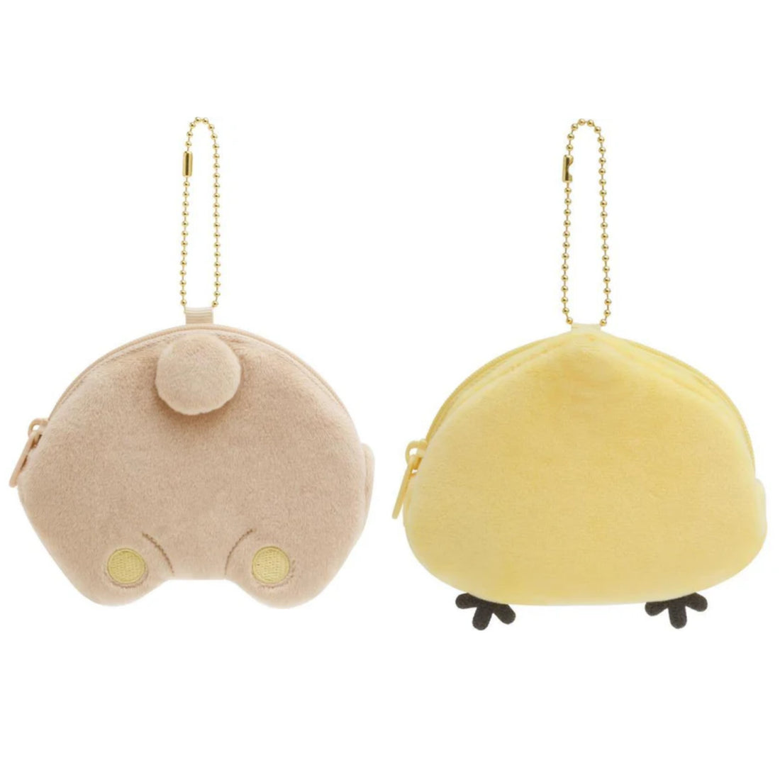 Rilakkuma轻松熊| Favorite Things San-X最喜欢的东西系列屁屁造型毛绒零钱包挂件/包挂|约90×110×30mm