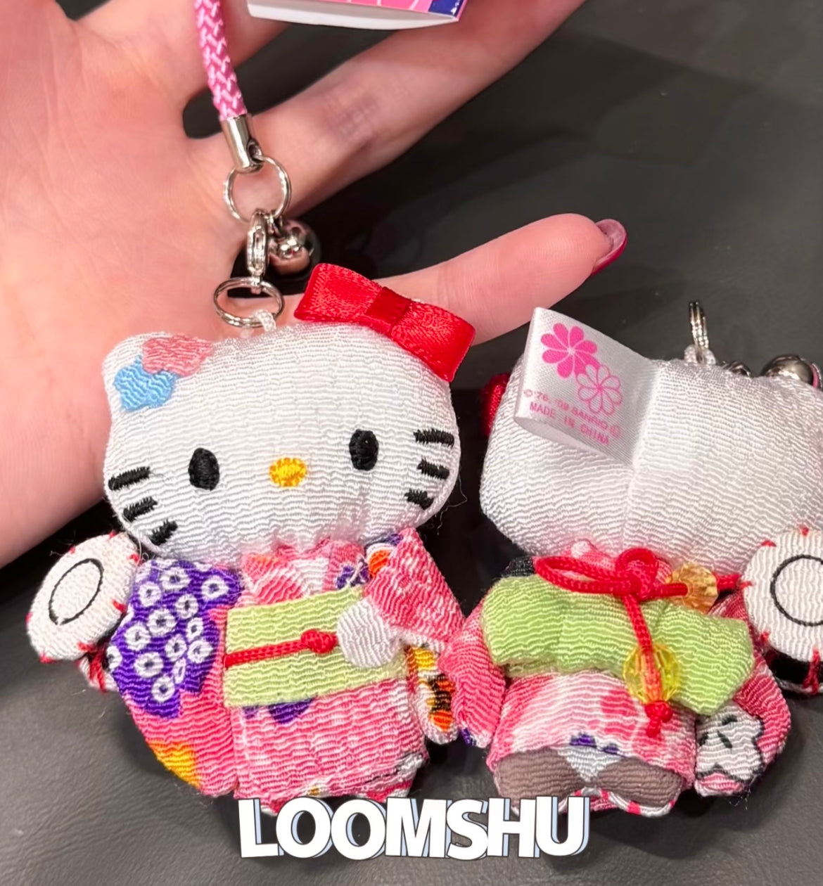Hello kitty|Kimono tambourine Mascot Holder /Plush Keychain|1 piece