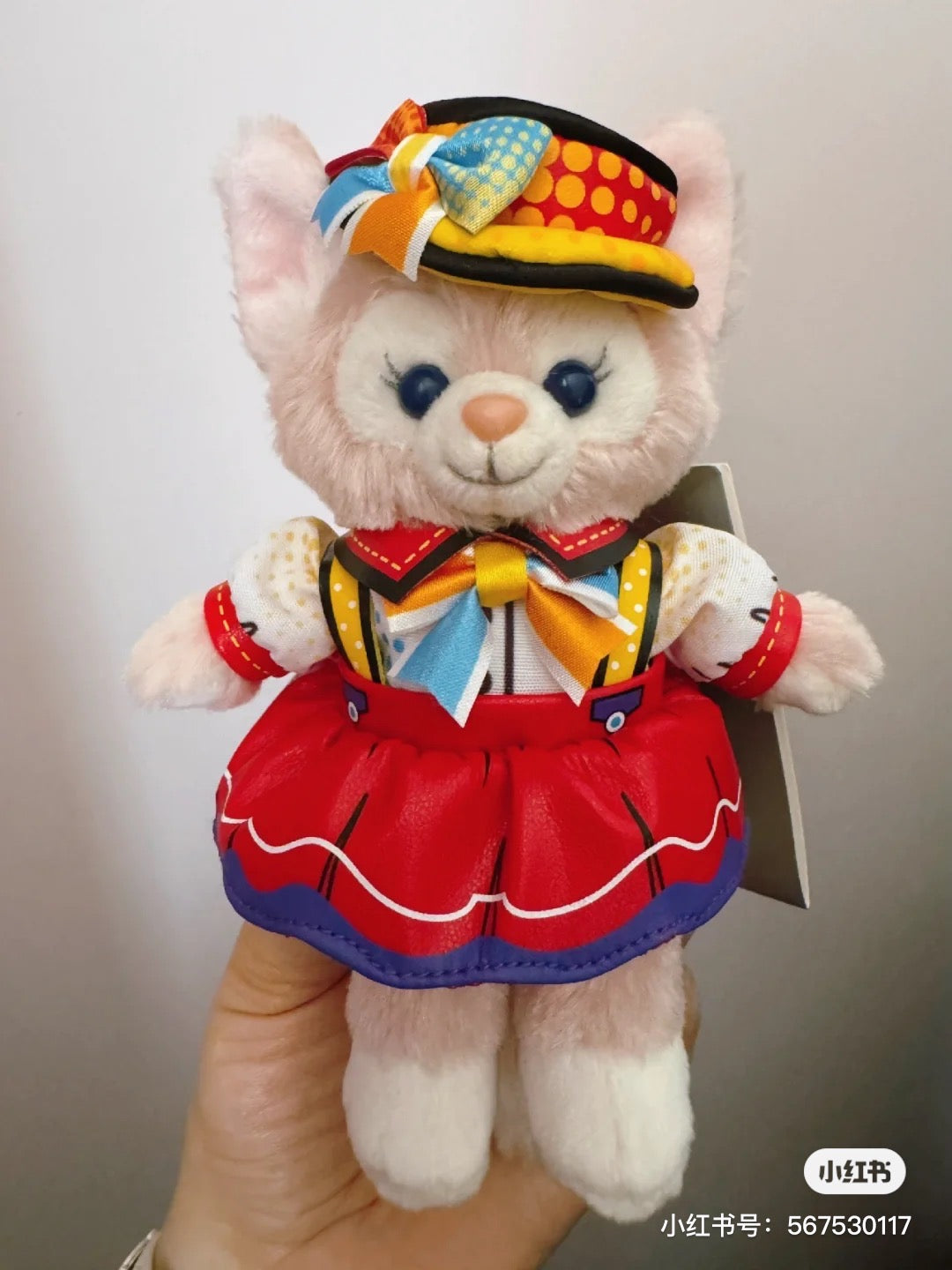 Disney SH|小皮裙彩色庆典贝儿挂件