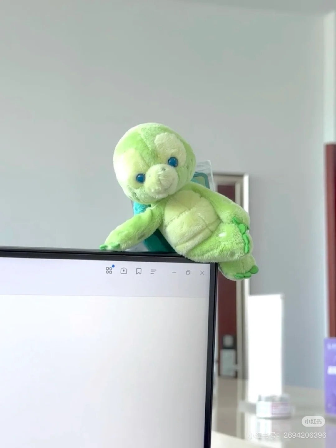 Disney SH|Olu小龟造型多变冰箱磁贴