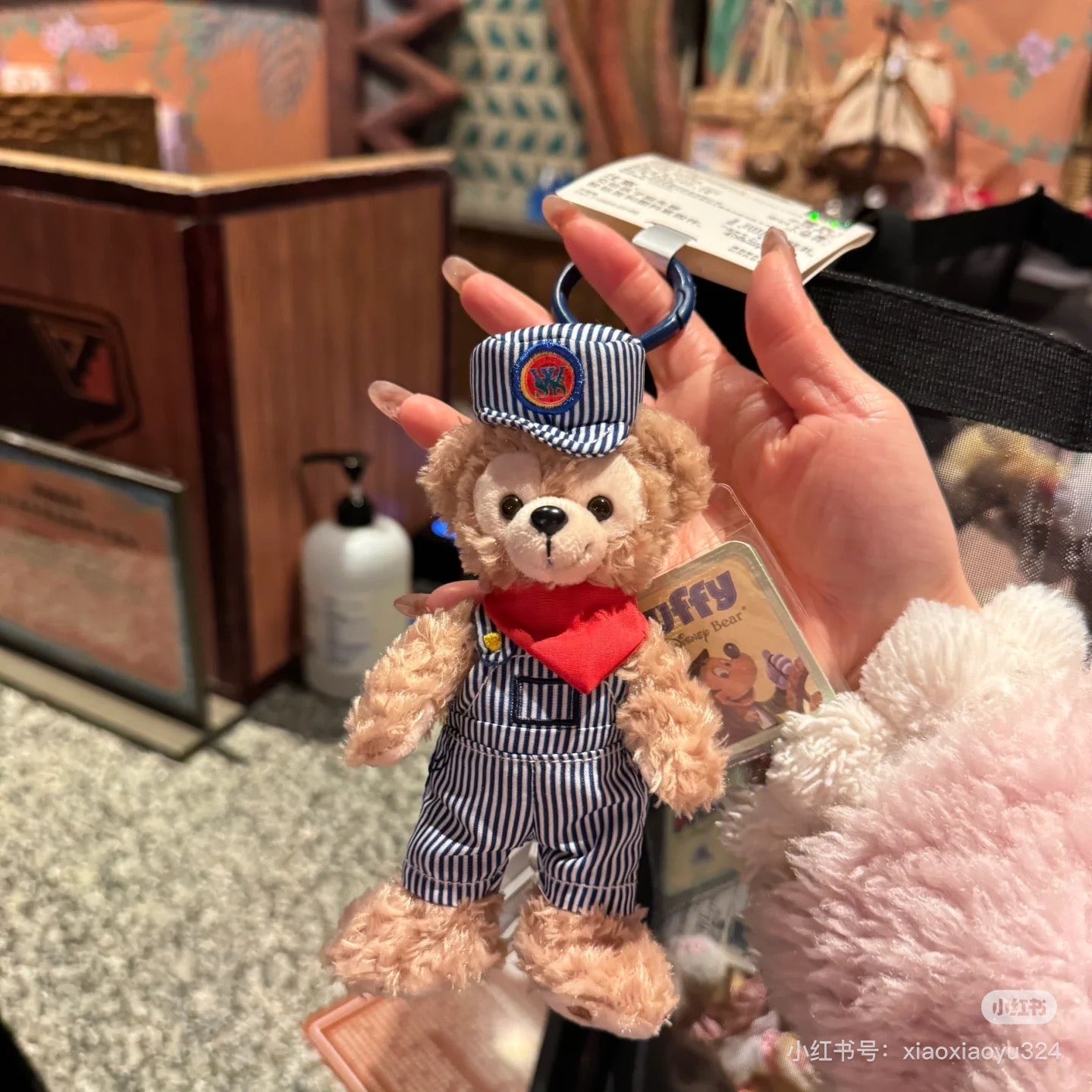 Disney SH|Duffy达菲工程师挂件/包挂