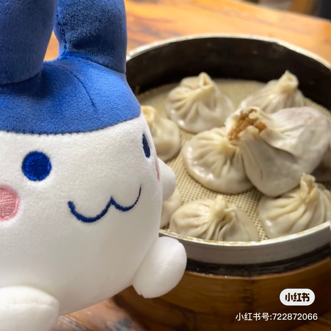 Tamagotchi|Sitting Plush Dolls/PlushToy|180 x 180 x 140mm approx.