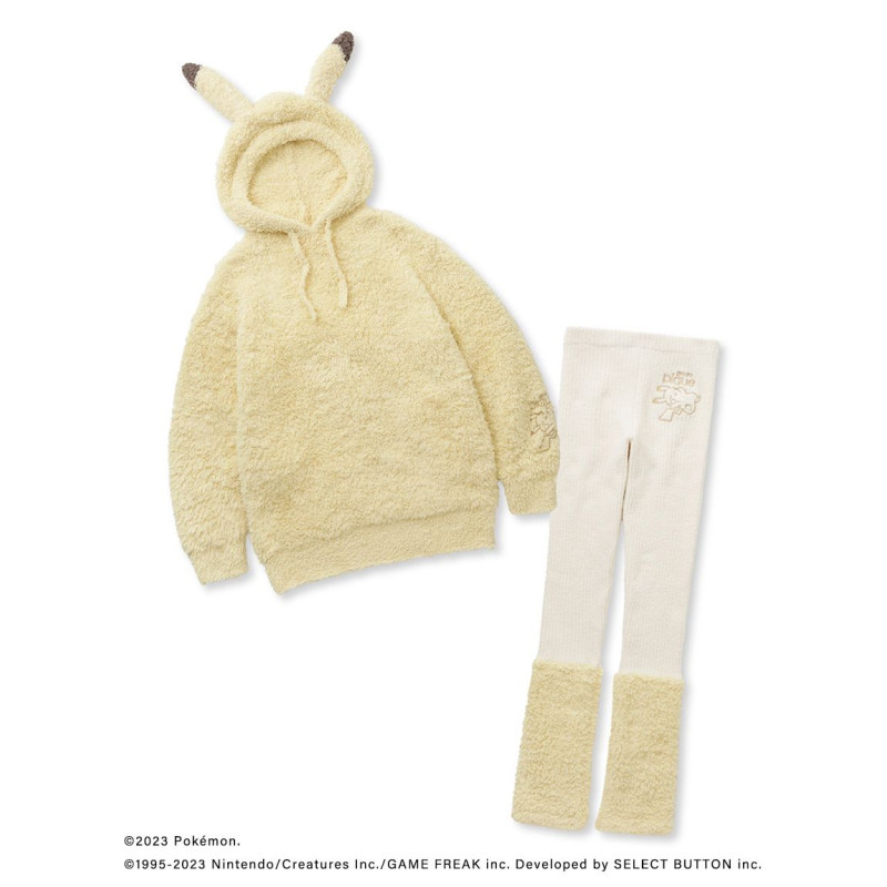 GELATO PIQUE|Gelato x Pokemon宝可梦爆款联名/超可爱连帽衫/暖腿紧身裤/家居服