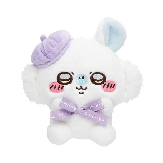 Chiikawa 吉伊卡哇|Sitting Plush Toy /Tokyo Souvenirs贝雷帽可爱坐姿毛绒公仔/玩偶|约H180×W120×D110mm