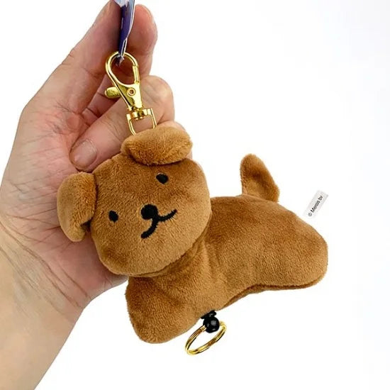 Miffy米菲|Boris熊可伸缩包挂/挂件/钥匙扣|约10cm×9cm×5cm