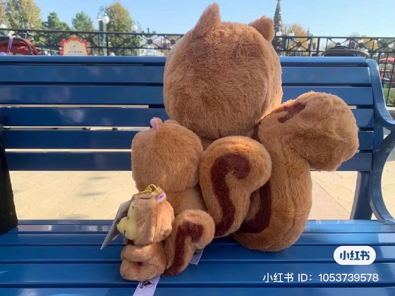 Disney SH|松鼠噗噗/维尼公仔/玩偶/帽帽可脱|超大M号