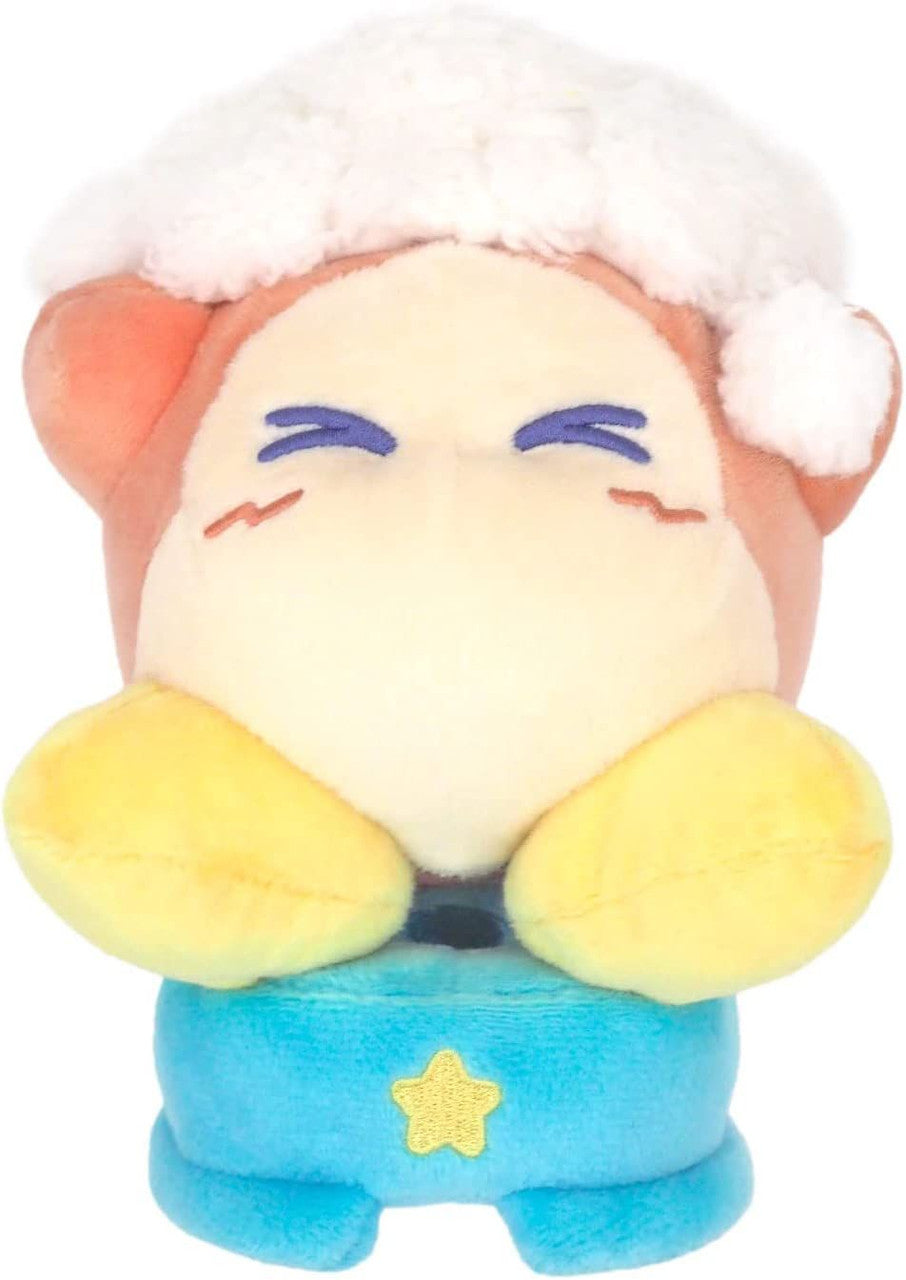 Kirby|眯眼瓦豆/柔软卡比甜梦系列泡澡满头泡泡/毛绒玩偶/小公仔 | 约W12.5 x D13.5 x H15.5 cm