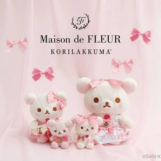 Rilakkuma|Store Exclusive Maison de FLEUR Collaboration Korilakkuma Plush Dolls/Plush Toy