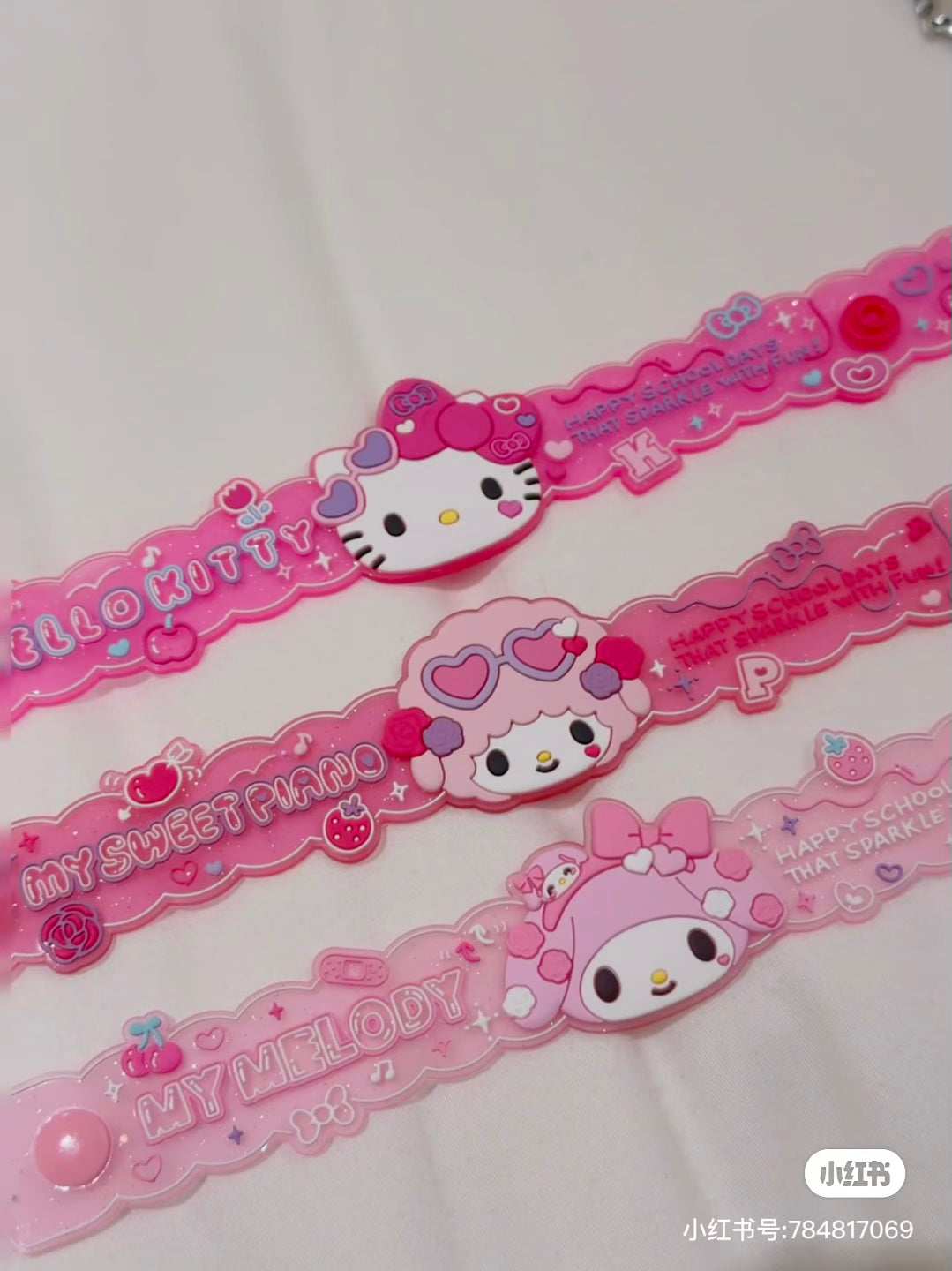 【limit 3】HelloKitty|Academy Sparkle Festival Character Rubber Band mystery bag/blind box/All 8 types|1pcs
