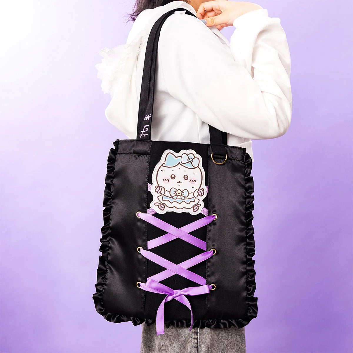 Chiikawa |Magical Chiikawa Restrained Hachiware Tote Bag|H360×W310mm approx.