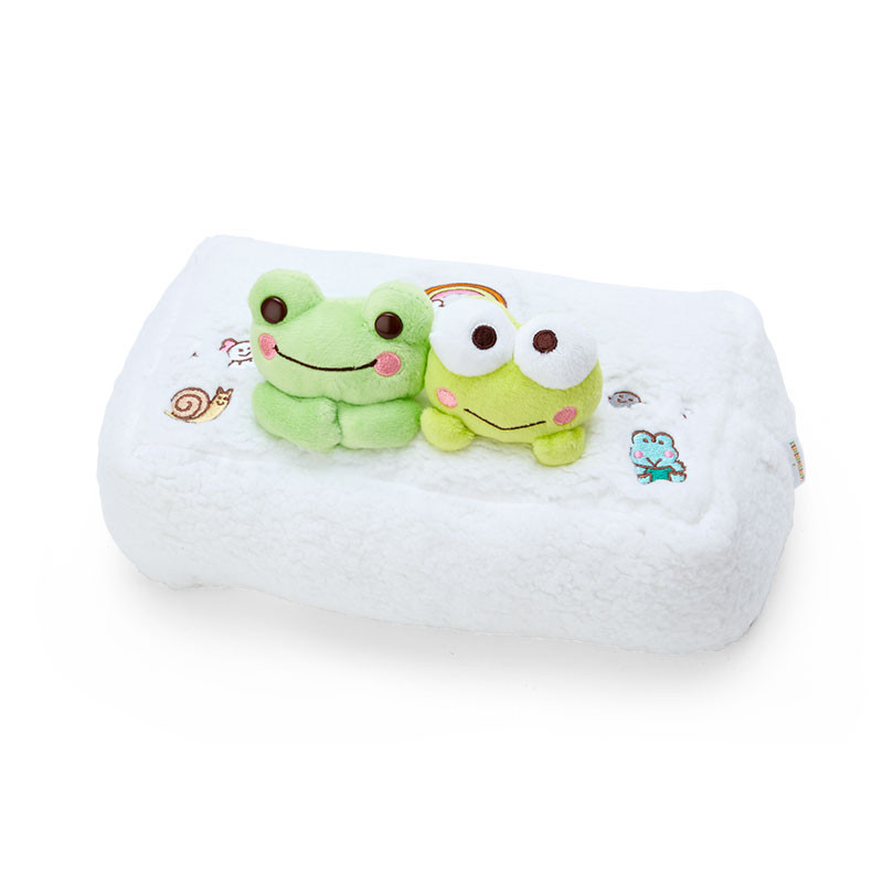 Sanrio|Kerokero Keroppi 大眼蛙 x 泡菜蛙联名纸巾盒|约30.5 x 17 x 14 cm