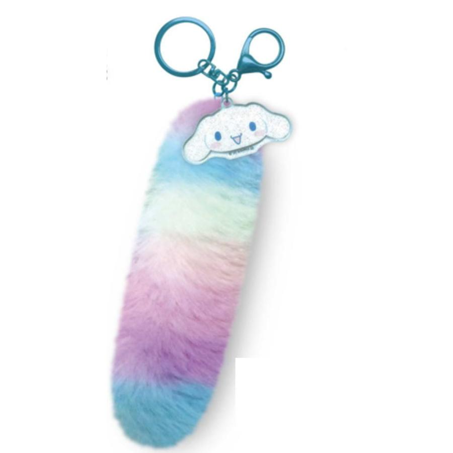 Sanrio|Leopard Tail-shaped fur Keychain/Keyring|H160 x Φ50mm approx.