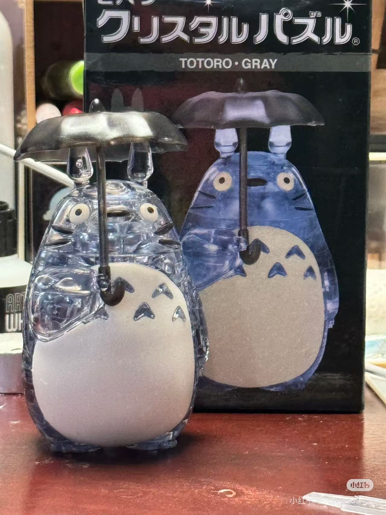 My neighbor totoro|Beverly Crystal 3D Puzzle Studio Ghibli |95×175×48mm approx.