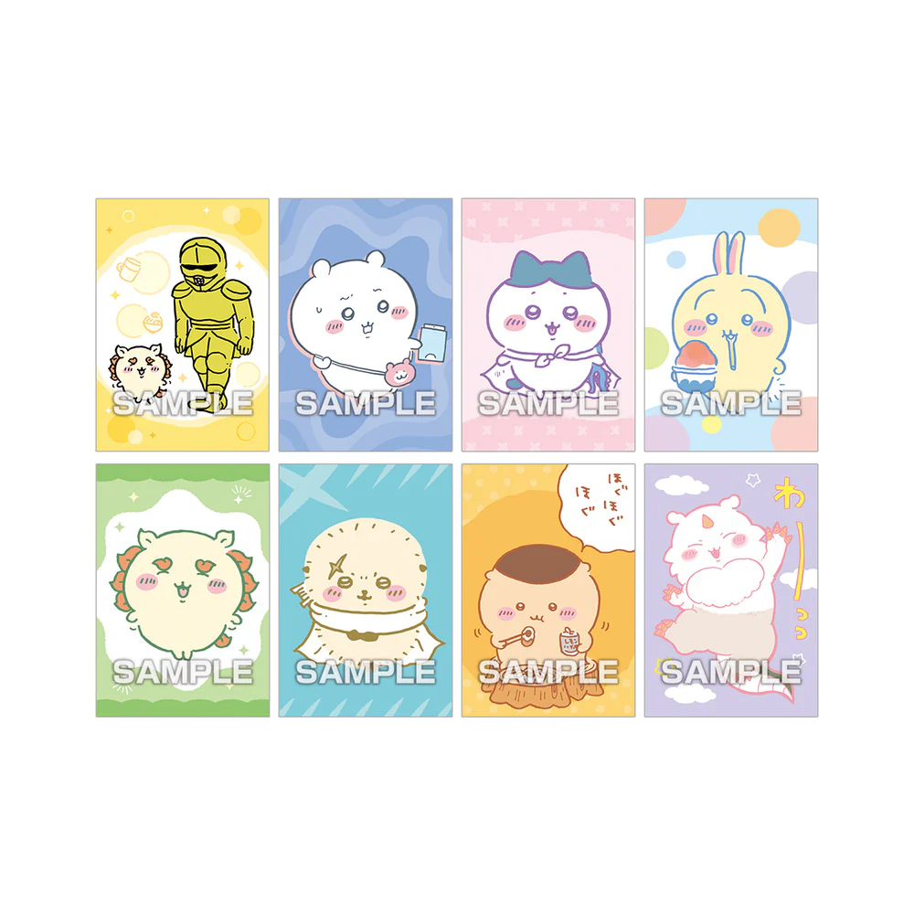 Chiikawa 吉伊卡哇|Bromide Gum (All 36 types) 1 BOX contains 20 packs口香糖贴纸食玩盲袋/全36种|1袋入