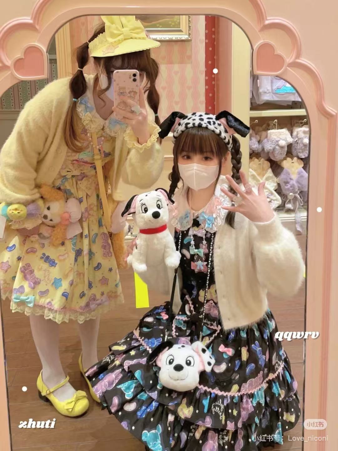 Disney迪士尼|东迪《101忠狗》斑点狗坐姿毛绒玩偶/公仔