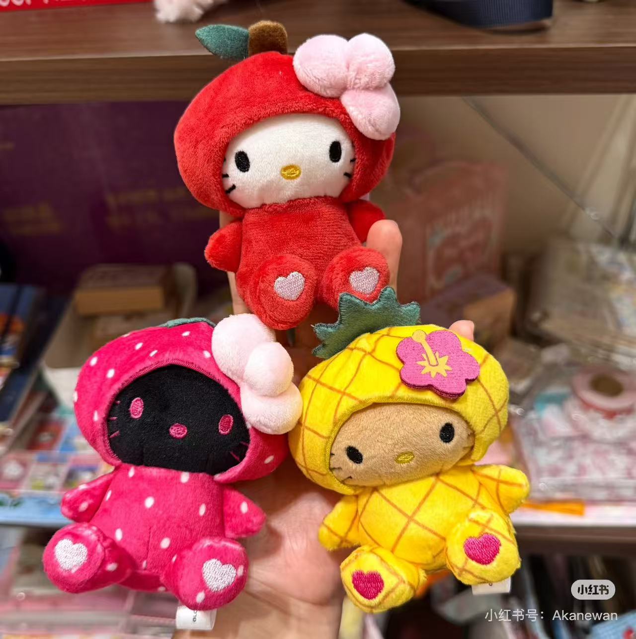 【limit 1】Hello Kitty|GLOBAL WORK Mascot Holder /Plush Keychain