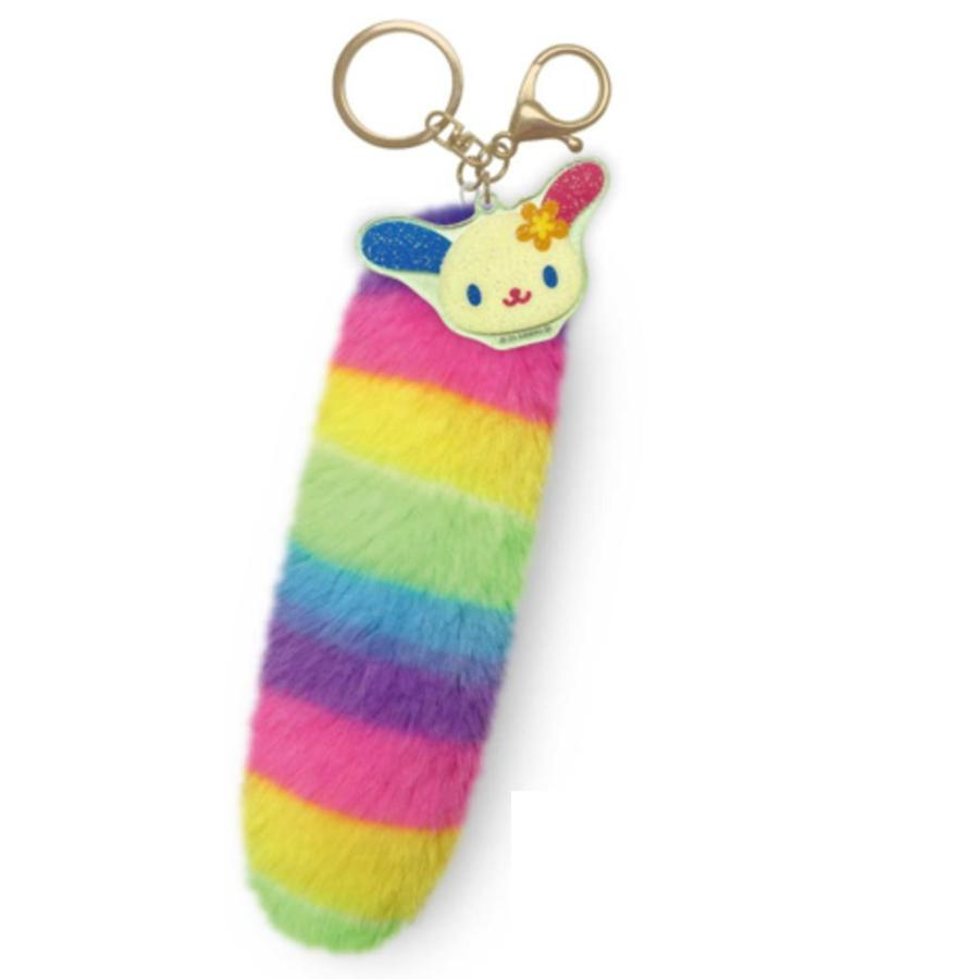 Sanrio|Leopard Tail-shaped fur Keychain/Keyring|H160 x Φ50mm approx.