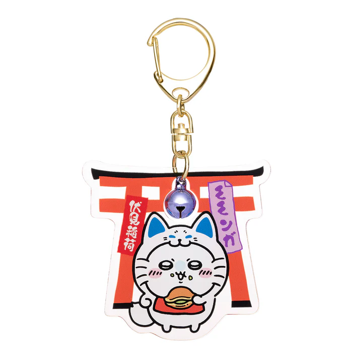 Chiikawa |Fushimi Inari Acrylic Keychain/Keyring| H60 x W60 x D5mm approx.