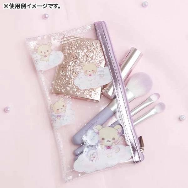 Rilakkuma轻松熊|天空白云棉花糖系列化妆刷套装|約200×100mm
