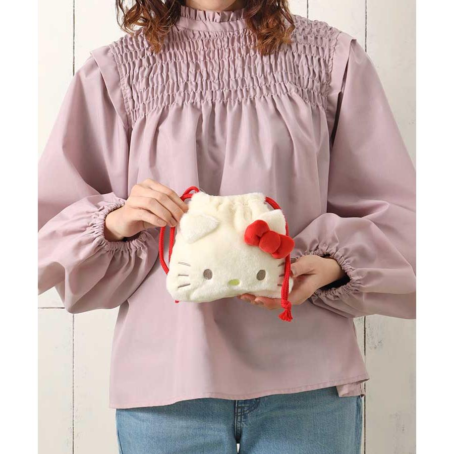 Sanrio|bleu bleuet Drawstring Bag|17x18x1.5cm approx.