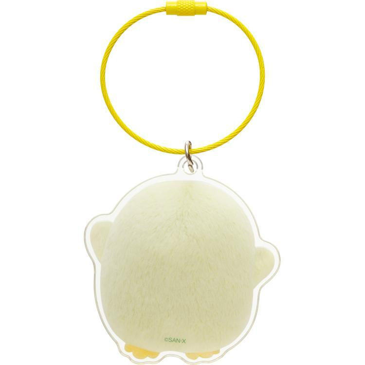 San-X|Key Ring Sumikkogurashi Rilakkuma Acrylic Key Chain可爱角色亚克力双面图案钢绳钥匙圈/钥匙扣|约67×62mm