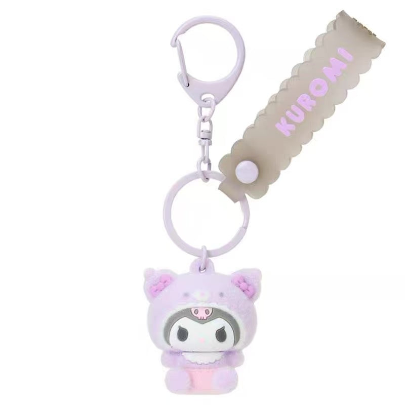 Sanrio|3D Keychain/Keyring|9.1 x 7.2 x 4.0cm approx.