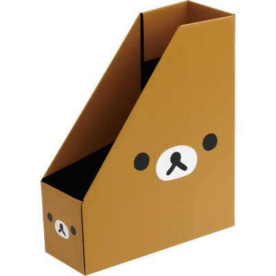 Rilakkuma|Face Vertical Desk Organizer Magazine Rack|310×255×100mm approx.