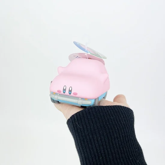 KIRBY星之卡比|《卡比探险》游戏变身汽车造型手办摆件/玩具|约6cm x 7.2cm x 11.5cm