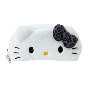 Sanrio|Monotone Animal Fluffy Plush Pen Case|20×6×10cm approx.
