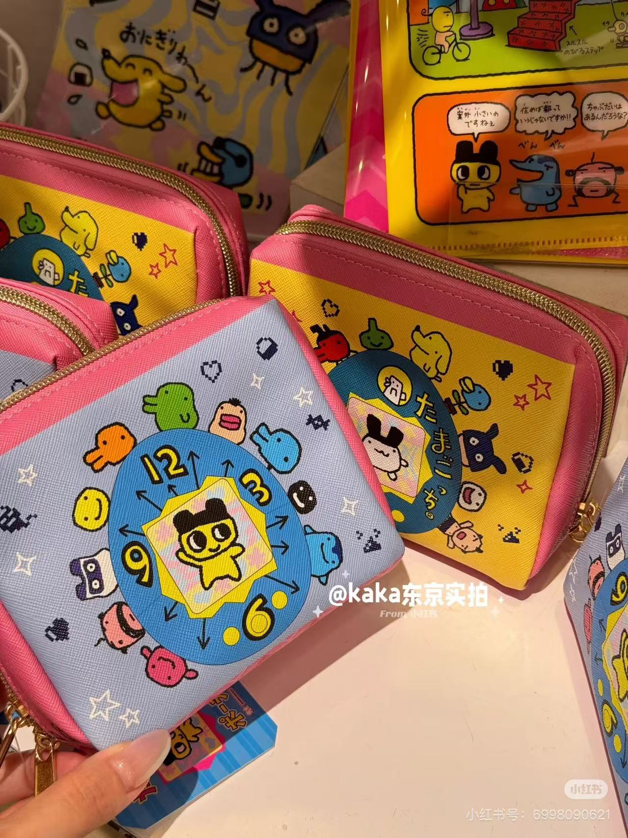 Tamagotchi|2024 Sunstar Plus Pouch| 135(w) x 105(h) x 80(d) mm approx.