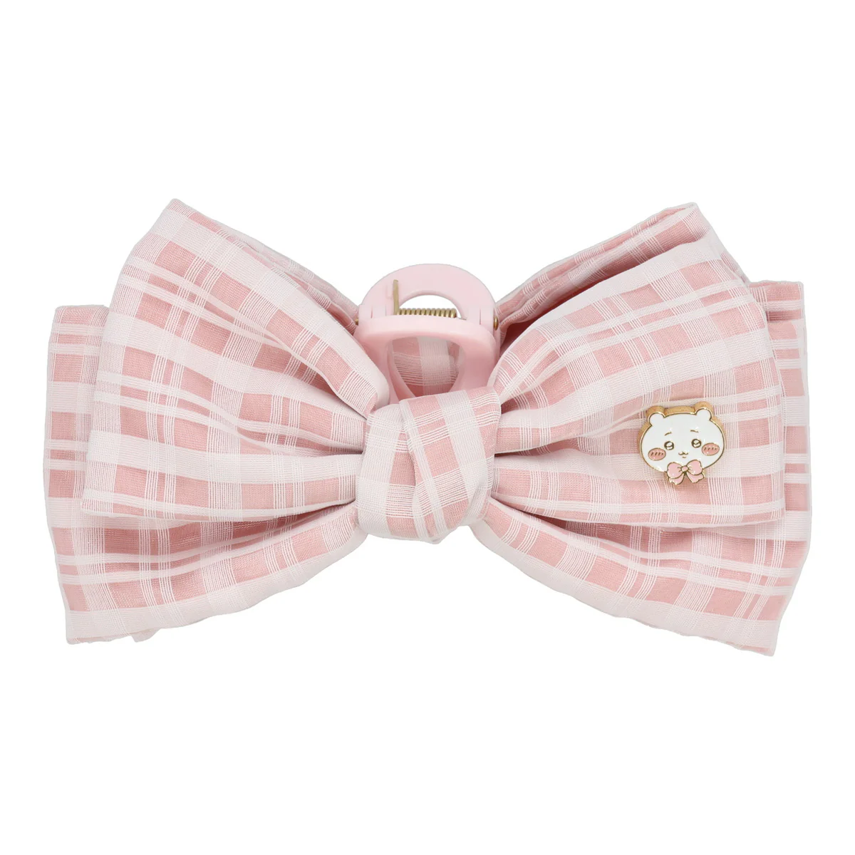 chiikawa|Check Series Ribbon Hair Clip|120×170mm approx.