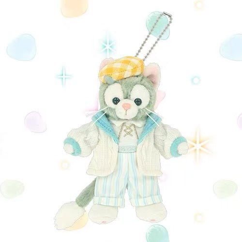 Disney|Tokyo DisneySea 25th Anniversary Duffy and Friends "Find Your Beautiful Blues" Collection Mascot Holder /Plush Keychain