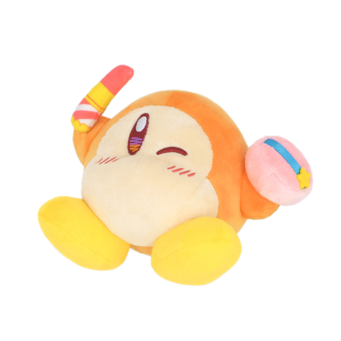 Kirby星之卡比| Happy Morning KHM-02 Makeup Play: Waddle Dee Plush超可爱瓦豆化妆毛绒玩偶/公仔|约W16cm x D12cm x H11cm