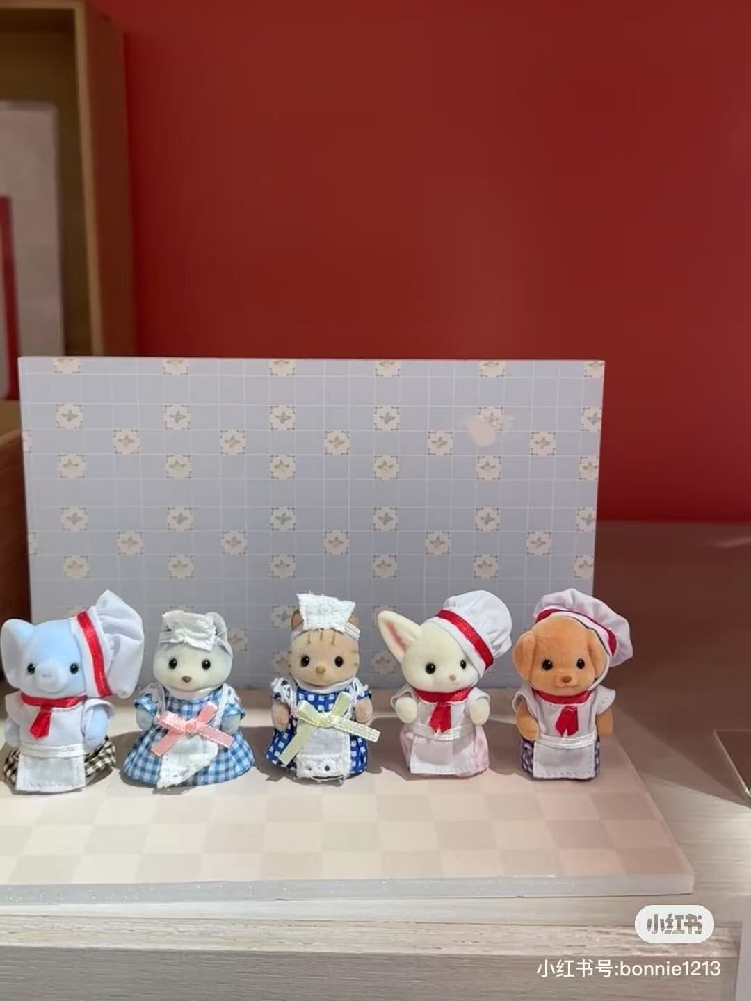 SylvanianFamilies|FOREST KITCHEN BABY Fennec Fox CHEF