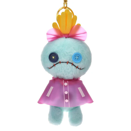 Disney|Rainy Day Mascot Holder /Plush Keychain|H14.5×W6.5×D6.5cm approx.
