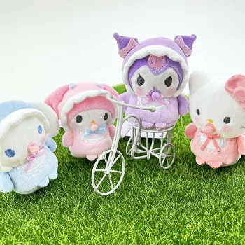 Sanrio|Baby Chimanui Hand-held Plush Toy |6cm×6cm×5cm approx.