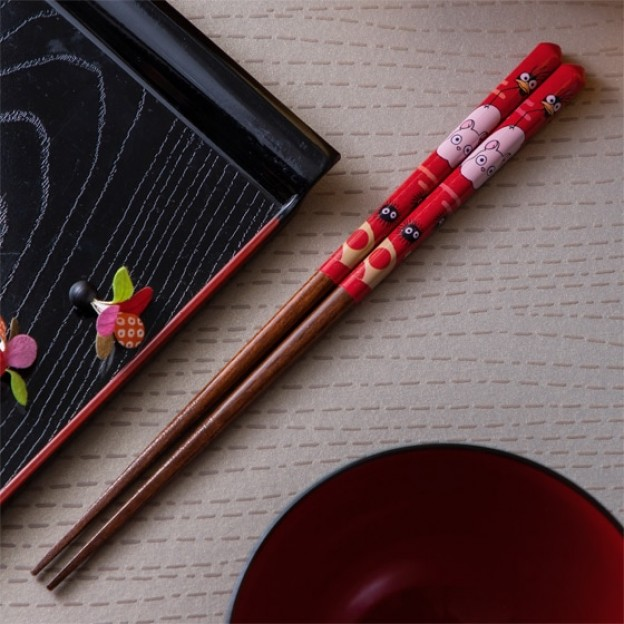 My neighbor totoro|Lacquered Chopsticks 21cm Boh Mouse -吉卜力宫崎骏动漫周边筷子|长约21c?m